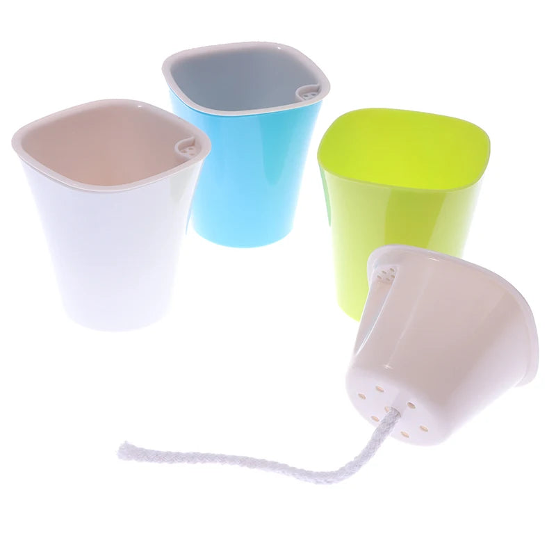 Mini Automatic Self Watering Flower Plants Pot Put In Floor Irrigation For Garden Indoor Home Decoration Gardening Flower Pots