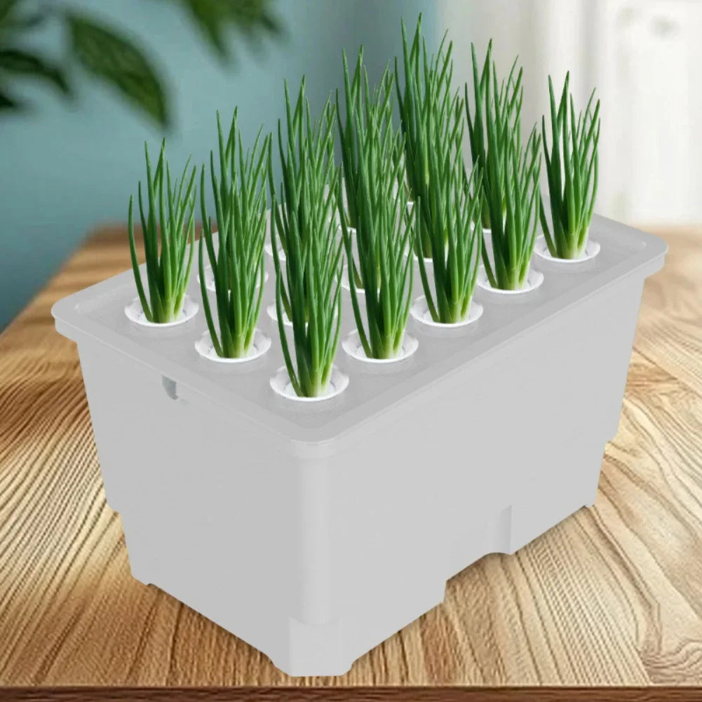 For Indoor Gardening 15-hole System Indoor Herb Garden Space-saving Design Countertop Friendly Plastic Construction