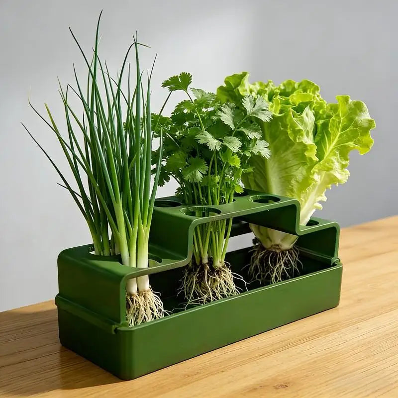 ✔Hydroponic Herb Garden Planter,3-Tier Indoor Vegetable Growing Kit for Kitchen Countertop